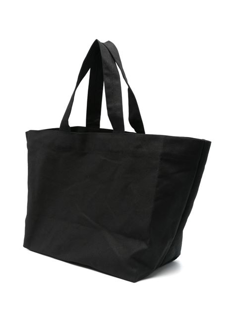 Borsa tote con ricamo logo in nero Rick owens - unisex RICK OWENS | RH000005CVS10908